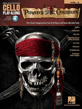 Cello Play-Along #3 Pirates of the Caribbean Cello Book with Online Audio Access cover